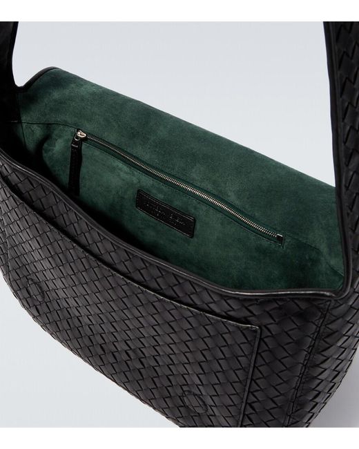Sac Veneto Large En Cuir Intrecciato Bottega Veneta pour homme en coloris Black