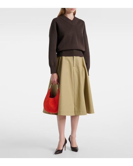 Gianvito Rossi Brown Gianvito 85 Leather Pumps