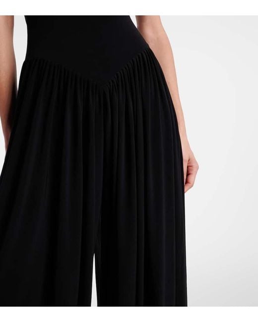Norma Kamali Black Kenny Jumpsuit