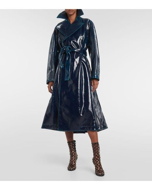 Alaïa Black Leather Wedge Ankle Boots