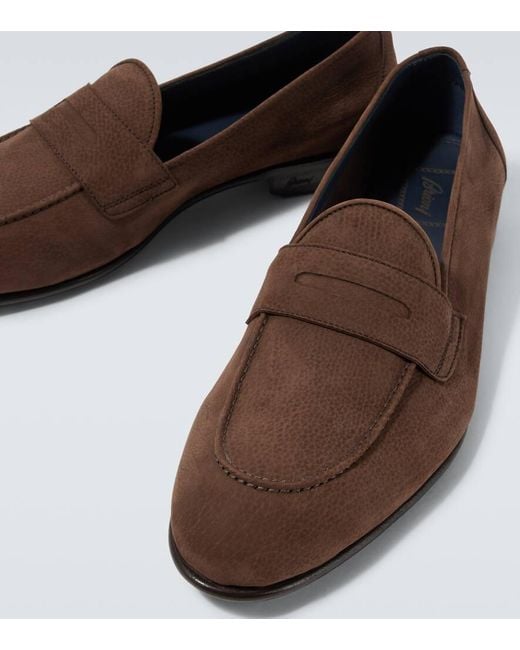 Mocassini Appia di Brioni in Brown da Uomo