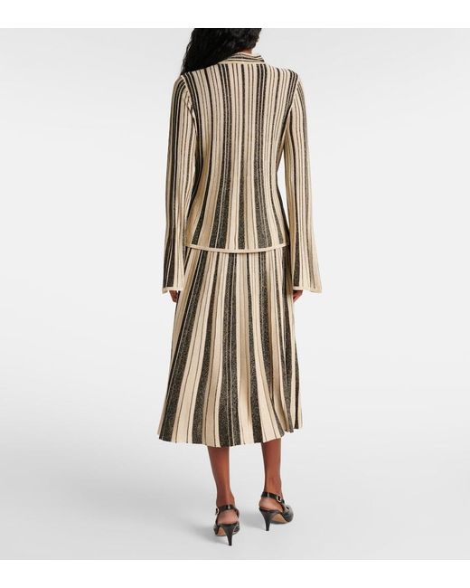 Zimmermann Black Striped Top