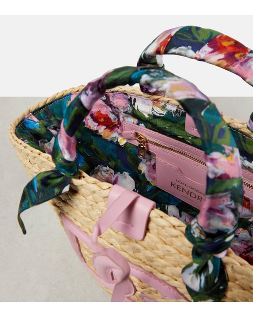 Dolce & Gabbana Pink Dg Basket Bag