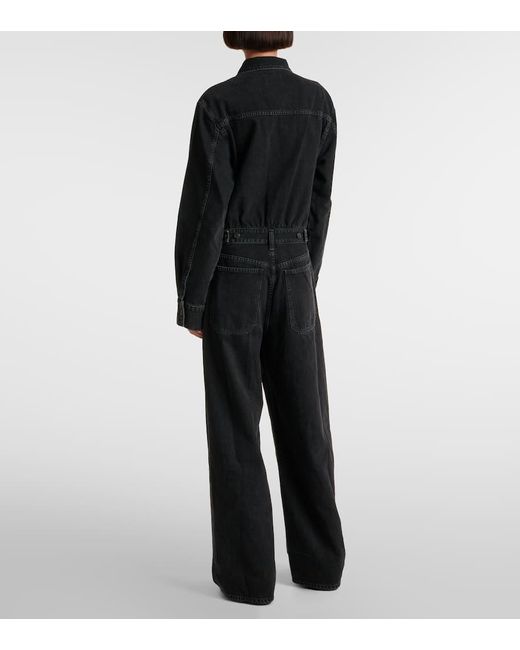 Jumpsuit Di Jeans Tane di Agolde in Black