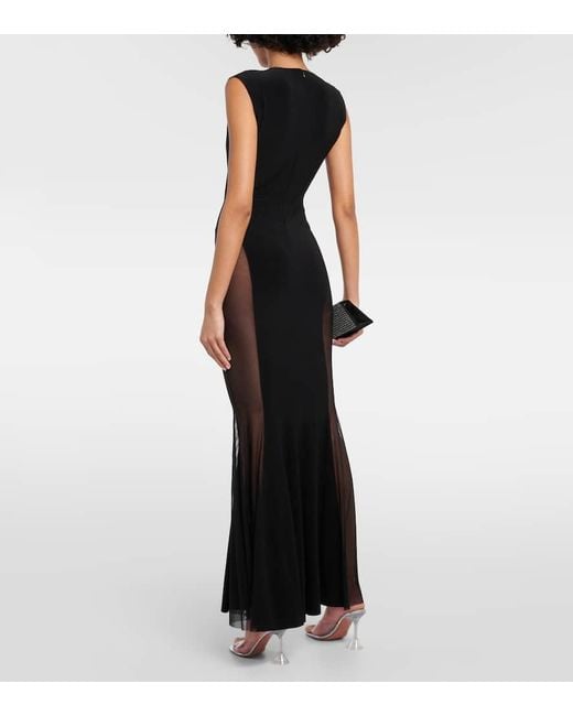 Robe Longue Norma Kamali en coloris Black