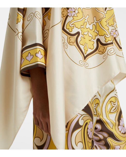 LaDoubleJ Natural Spells Placee Silk Shirt