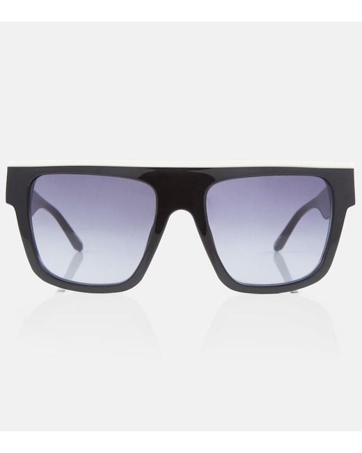 Magda Butrym Blue Flat-top Sunglasses