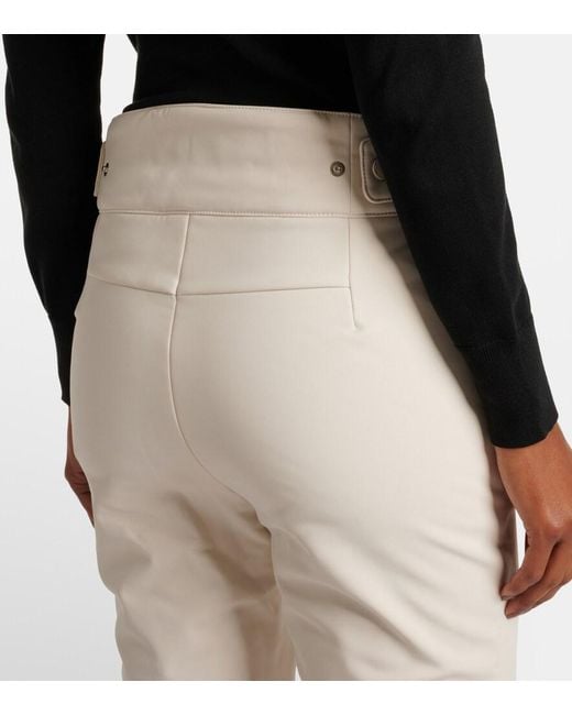 Yves Salomon Natural Logo Ski Pants
