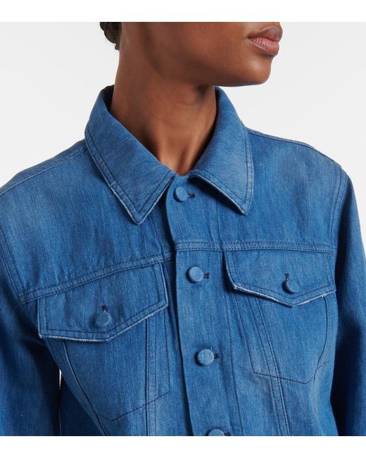 Gabriela Hearst Blue Roland Denim Jacket