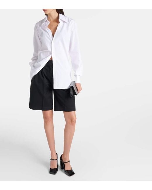 AMINA MUADDI Black Charlotte 95 Patent Leather Mary Jane Pumps