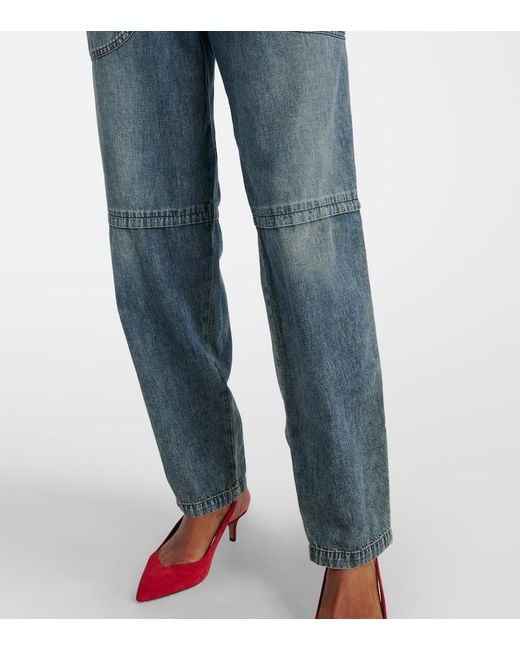 Isabel Marant Blue Denim Jumpsuit