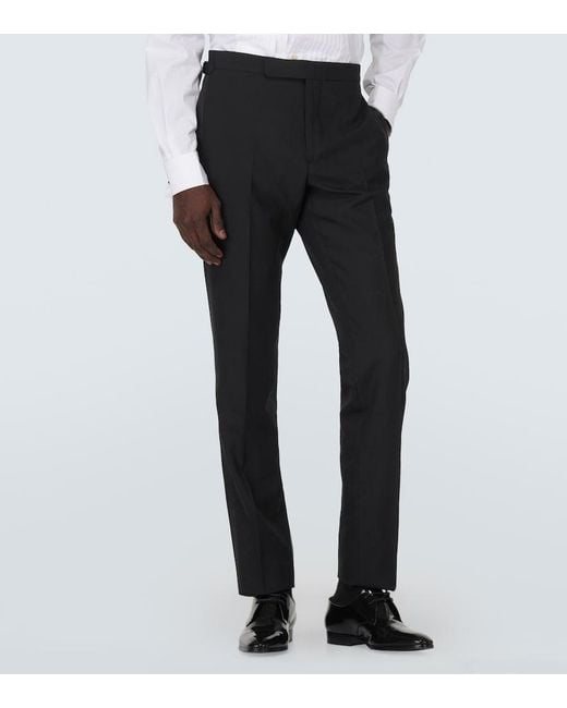 Polo Ralph Lauren Black Tailored Wool Barathea Tuxedo for men
