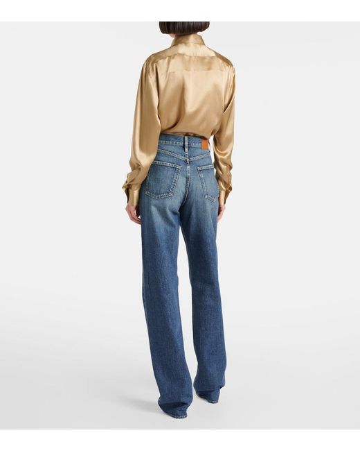 Ralph Lauren Blue Novah Straight Jeans
