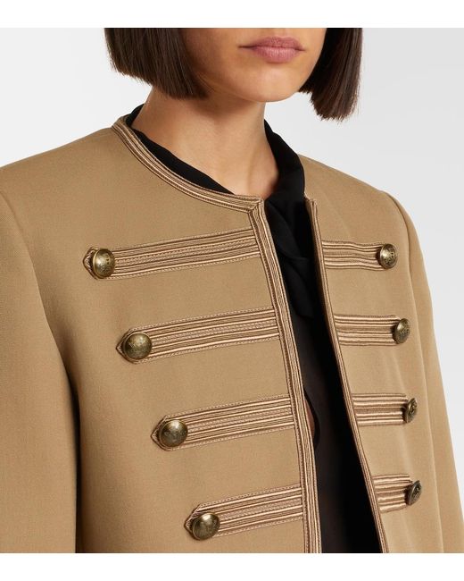 Nili Lotan Natural Blondie Virgin Wool Jacket