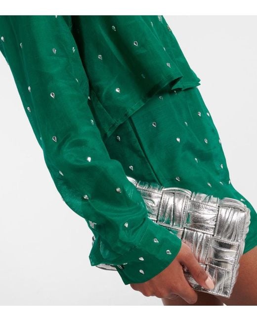 Camicia Gem di Oseree in Green