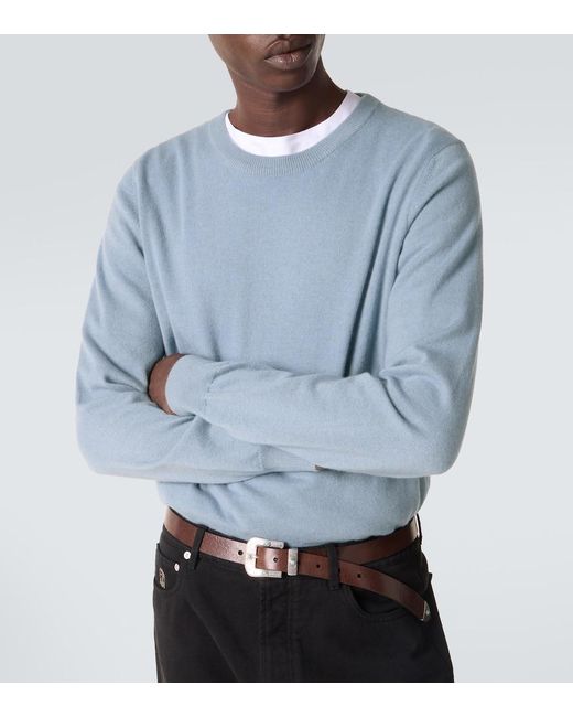 Brunello Cucinelli Pullover Aus Kaschmir in Blue für Herren