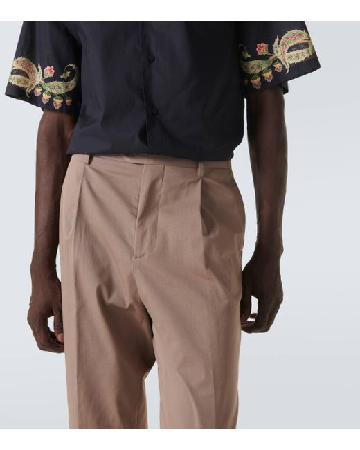 Pantalon chino en coton Etro pour homme en coloris Natural
