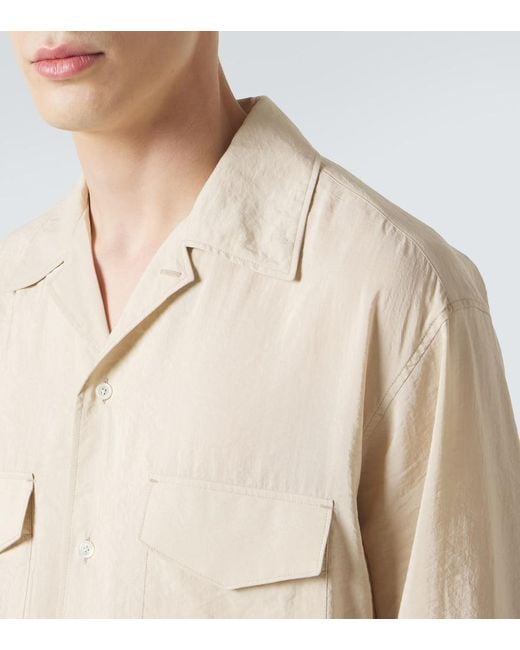 Lemaire Natural Silk-Blend Shirt for men