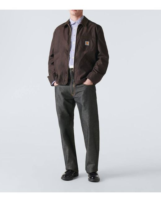 Junya Watanabe X Levi's Gerade Hose aus Baumwoll-Twill in Gray für Herren
