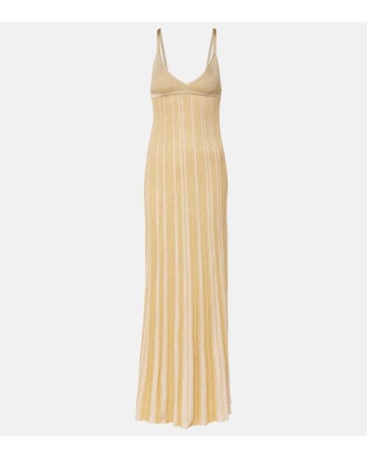 Missoni Metallic Sequined Lame Maxi Dress