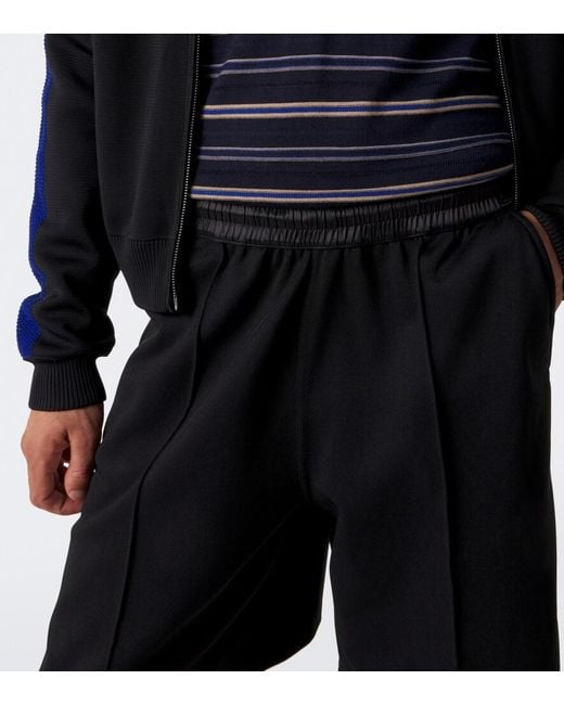 Wales Bonner Black Form Jersey Shorts for men