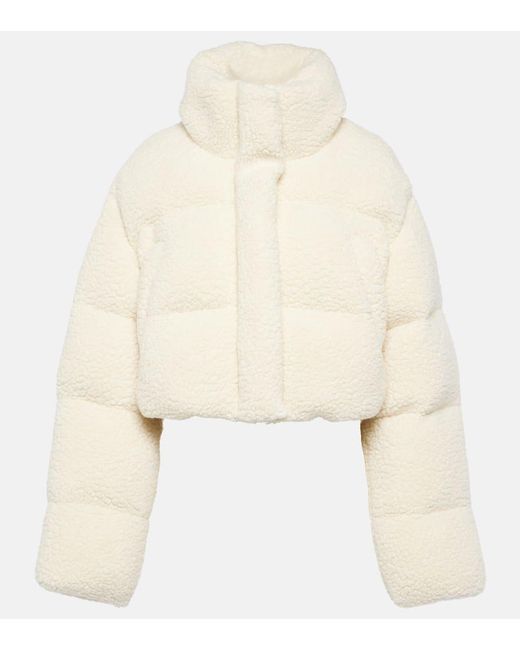 CORDOVA Natural Wattierte Jacke Kozzy Aus Teddyfleece