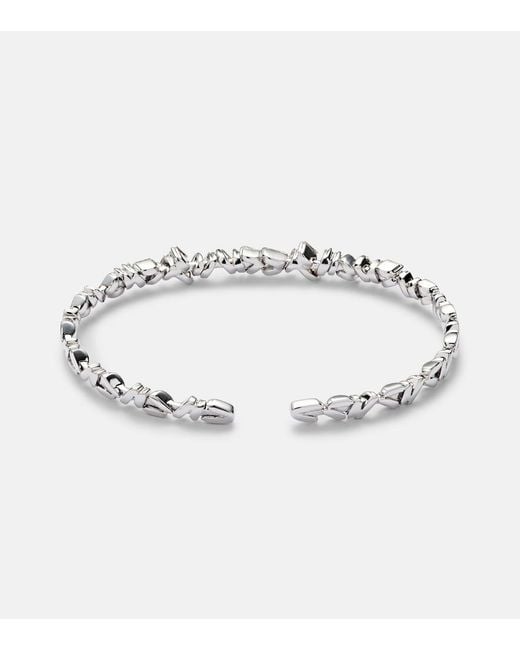 Suzanne Kalan Metallic Fireworks 18Kt Cuff Bracelet With Diamonds