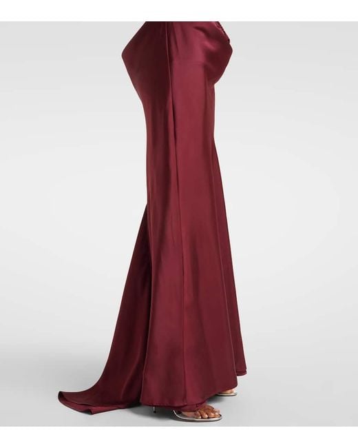 Abito Lungo A Corsetto di ROTATE BIRGER CHRISTENSEN in Purple