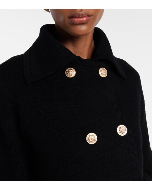 Jardin Des Orangers Blue Wool And Cashmere Jacket