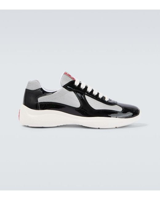 Prada White America's Cup Sneakers for men
