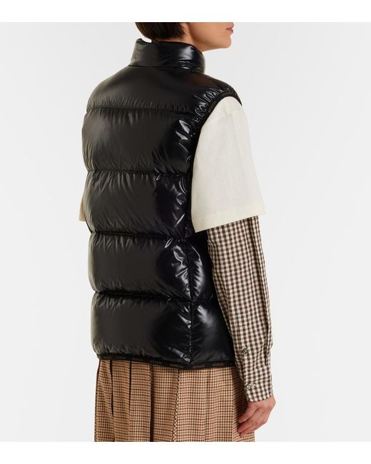 Moncler Black Badia Down Vest