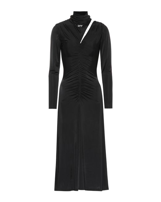 black dress off white