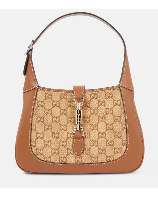 Gucci Brown Jackie 1961 Small Shoulder Bag