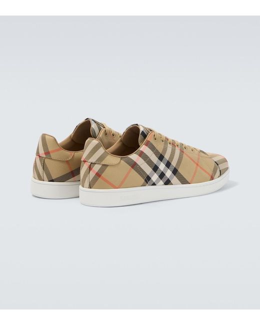 Burberry Brown Sneakers for men