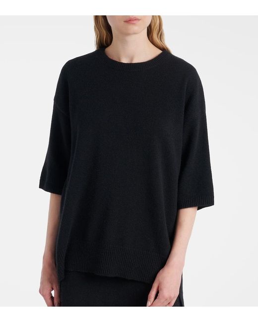 Lisa Yang Black Mila Oversized Cashmere Sweater