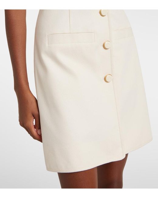 Veronica Beard Natural Whistler Minidress