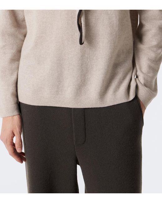 Lisa Yang Natural Mason Cashmere Sweater for men