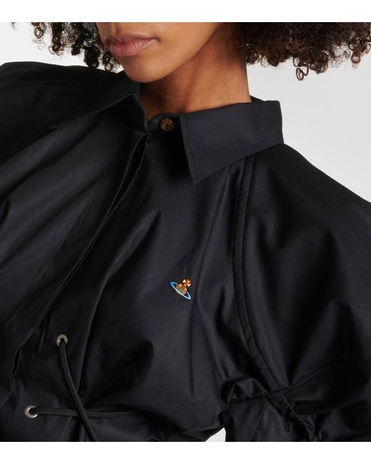 Camisa Gexy de popelin de algodon Vivienne Westwood de color Black