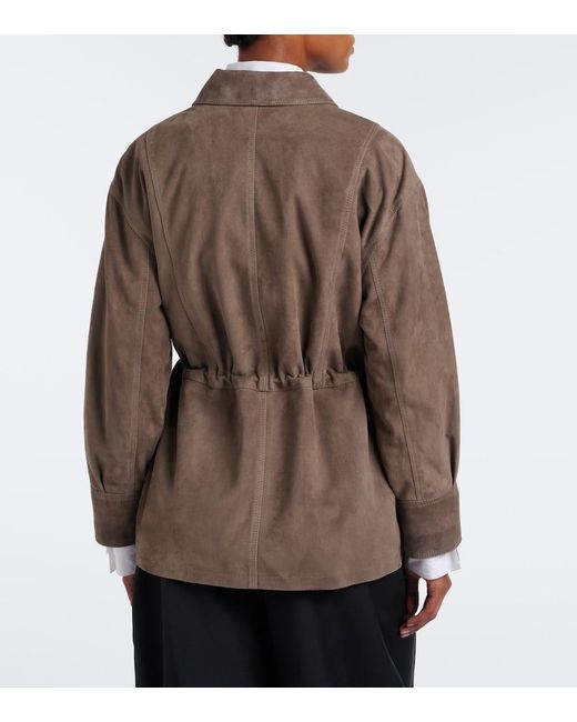 Arma Brown Maeve Suede Jacket