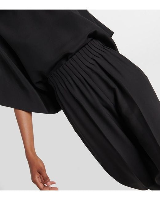 FFORME Black Maud Silk Pants