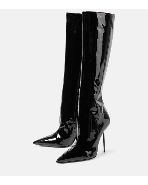 Paris Texas Black Lidia Knee-high Boots