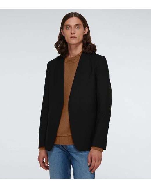 Maison margiela collarless blazer sale