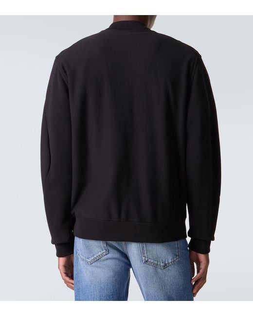 Givenchy Black Logo Cotton Jacket for men