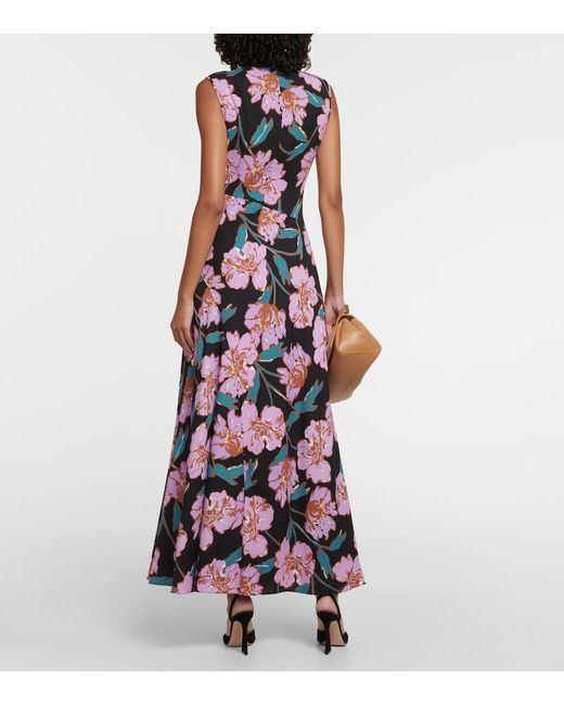 Diane von Furstenberg White Edie Maxi Dress