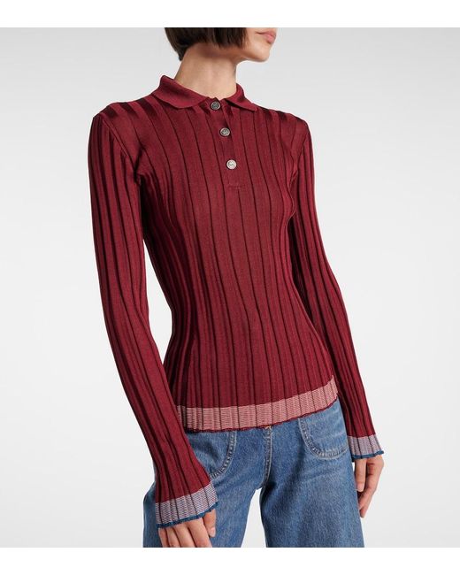 Polo Etro en coloris Red
