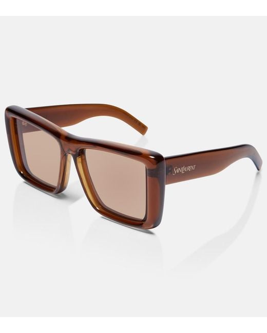Saint Laurent Brown Sl 900 Howl Square Sunglasses