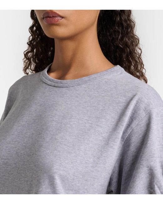 J.W. Anderson Gray Cotton Jersey T-Shirt