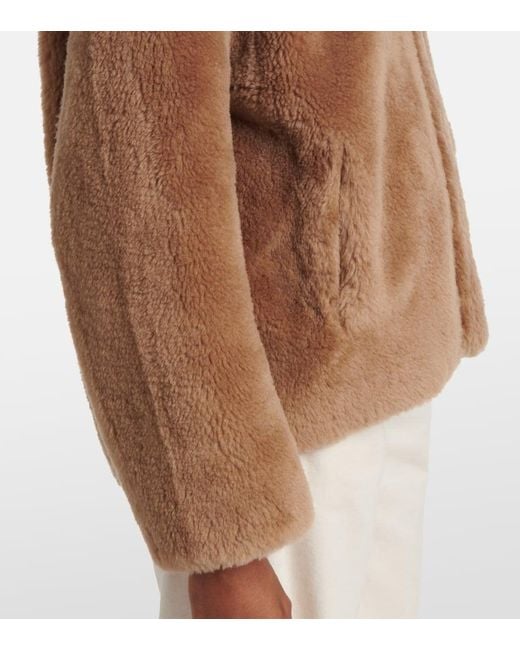 Yves Salomon Brown Wool Jacket