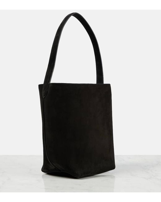 Borsa N/S Park Large in suede di The Row in Black