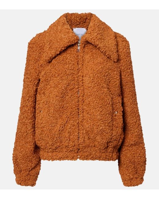 Patou Brown Bomber Jacket